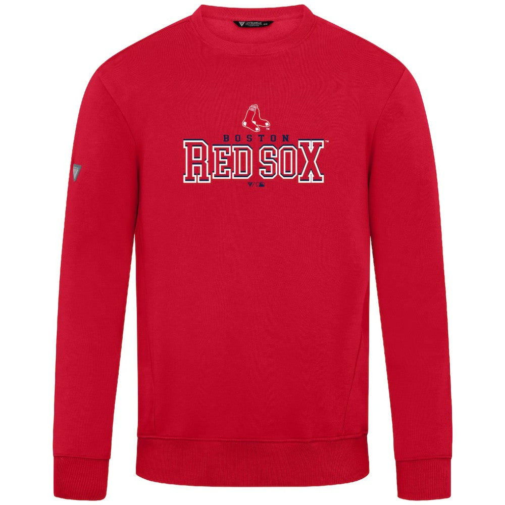 Boston Red Sox Levelwear Zane Journey Sweatshirt - Red Sweatshirts