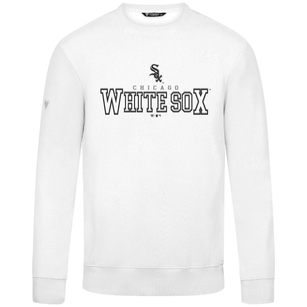 Chicago White Sox Levelwear Zane Journey Sweatshirt - White Sweatshirts