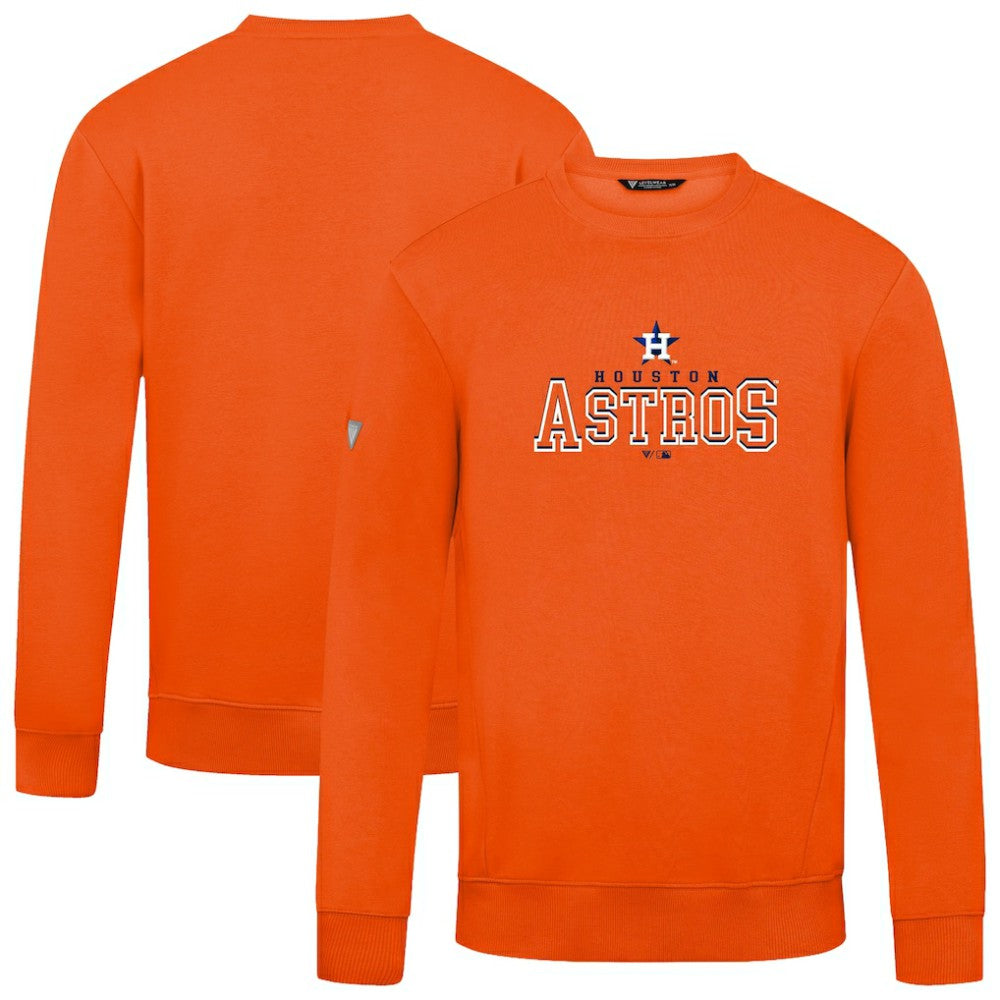 Houston Astros Levelwear Zane Journey Sweatshirt - Orange Sweatshirts