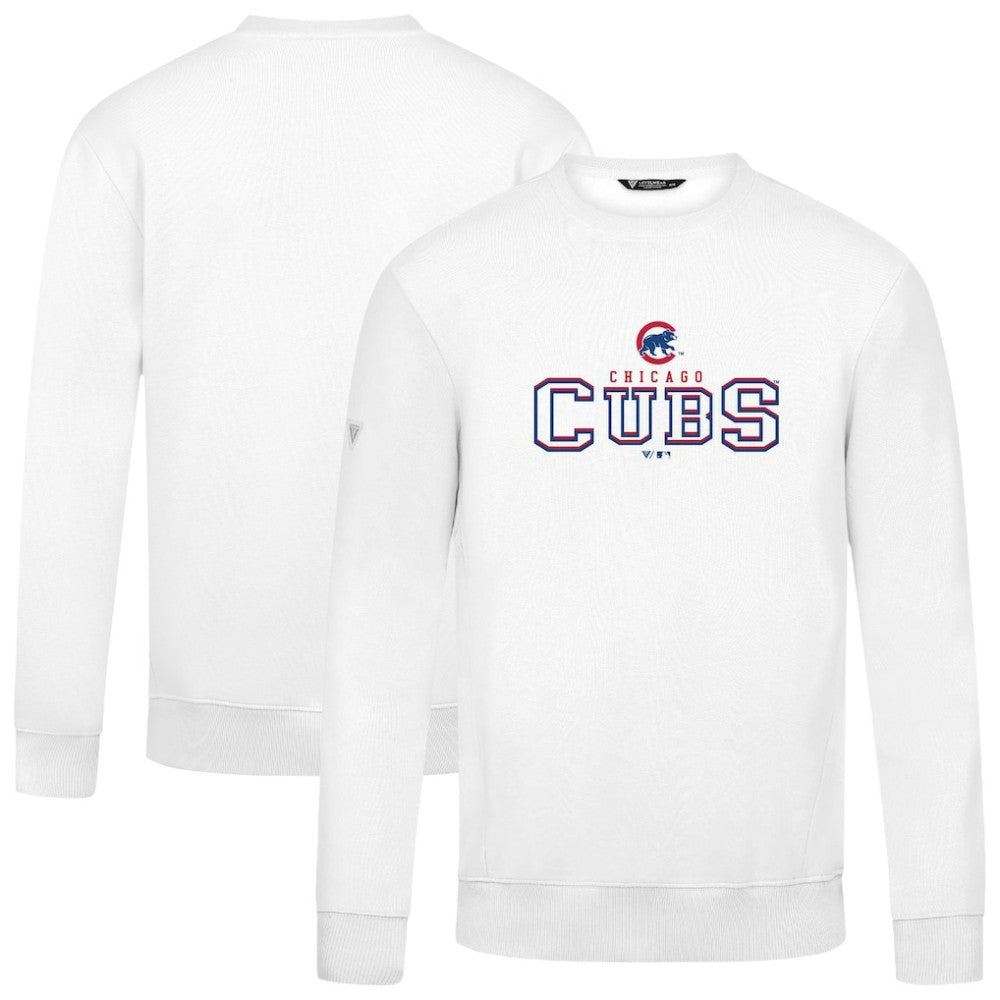 Chicago Cubs Levelwear Zane Journey Sweatshirt - White Sweatshirts