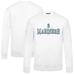Seattle Mariners Levelwear Zane Journey Sweatshirt - White Sweatshirts
