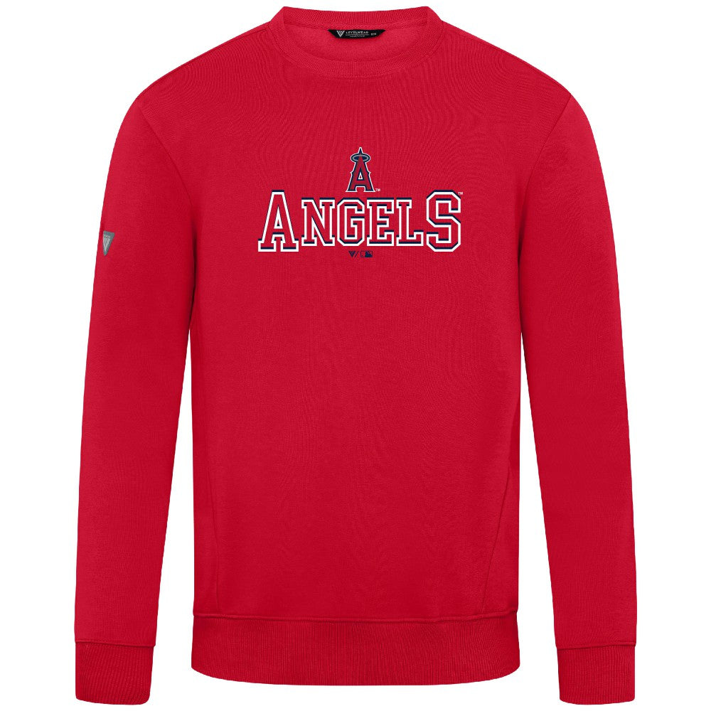 Los Angeles Angels Levelwear Zane Journey Sweatshirt - Red Sweatshirts