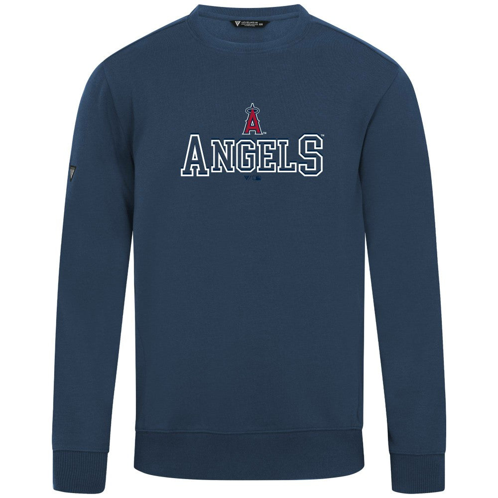 Los Angeles Angels Levelwear Zane Journey Sweatshirt - Navy Sweatshirts