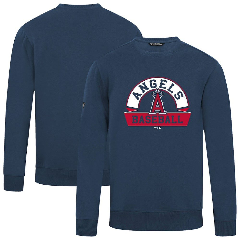 Los Angeles Angels Levelwear Zane Banner Arch Sweatshirt - Navy Sweatshirts