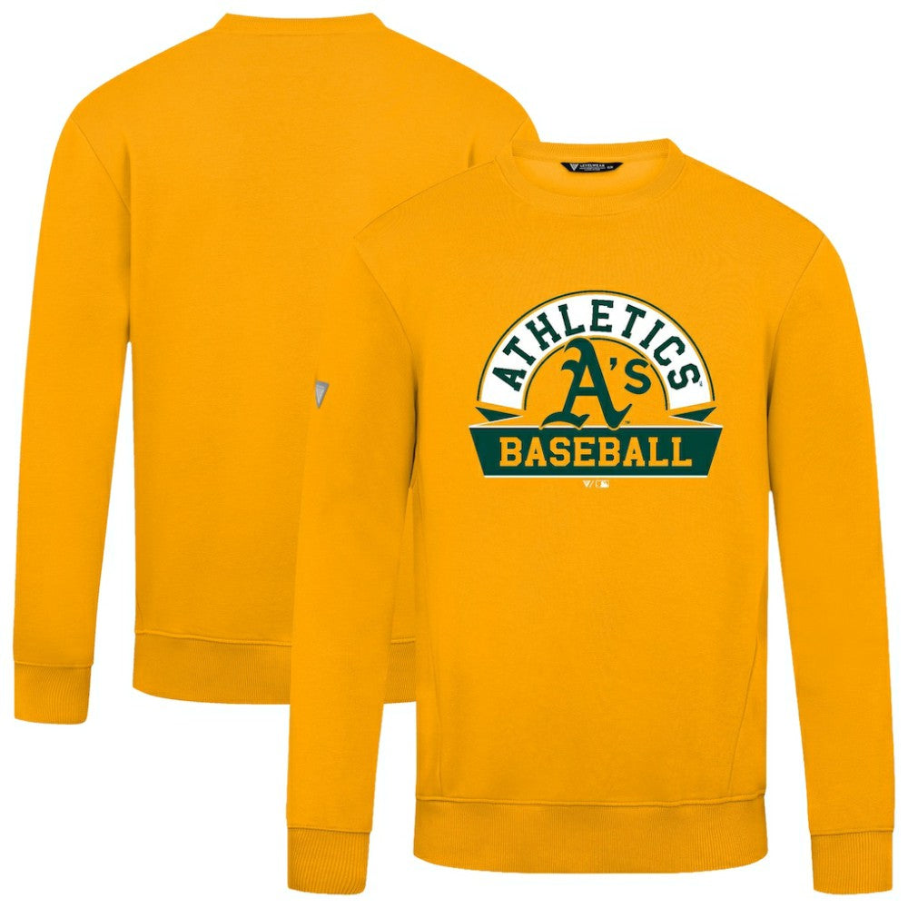 Athletics Levelwear Zane Banner Arch Sweatshirt - Gold Sweatshirts