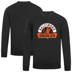 Baltimore Orioles Levelwear Zane Banner Arch Sweatshirt - Black Sweatshirts