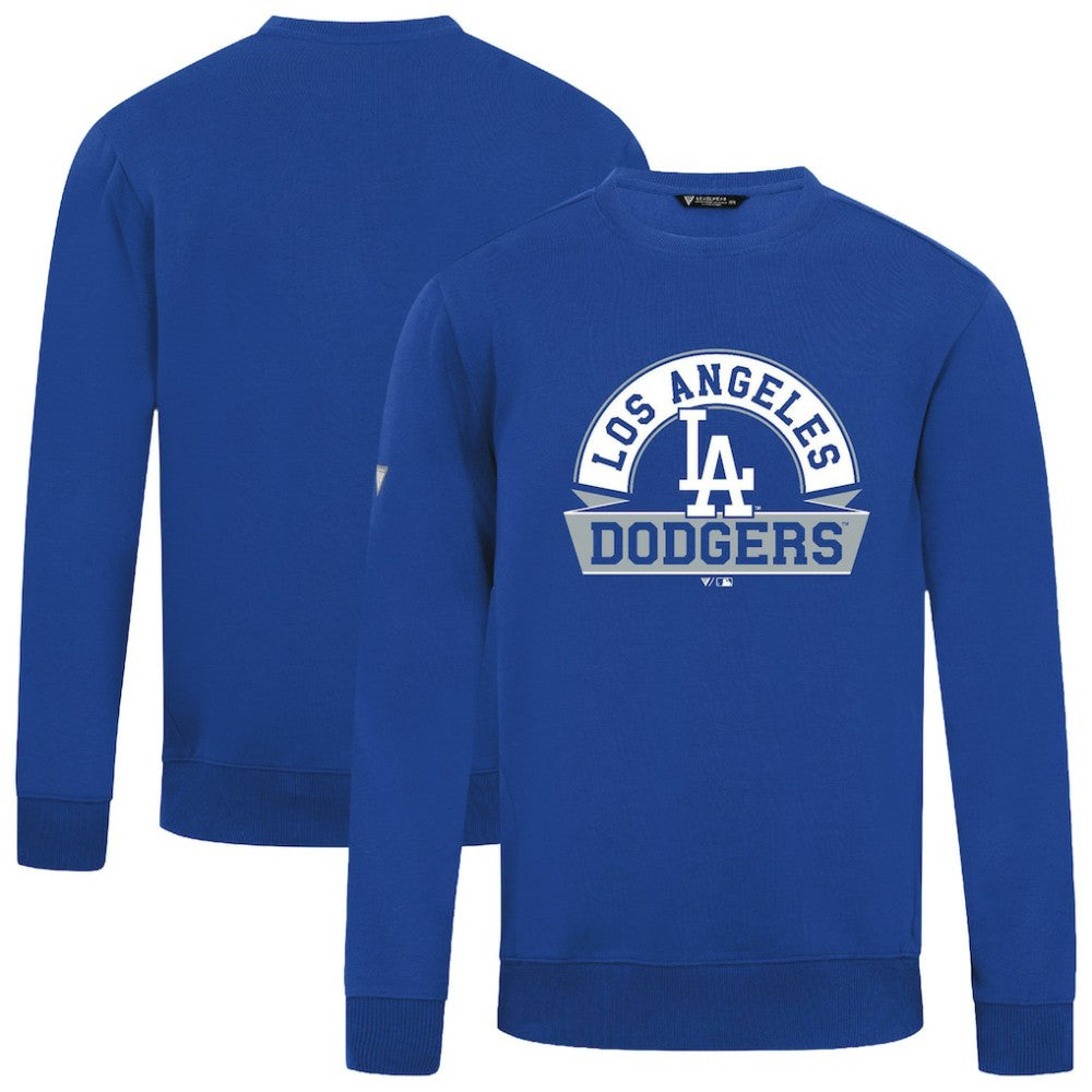 Los Angeles Dodgers Levelwear Zane Banner Arch Sweatshirt - Royal Sweatshirts