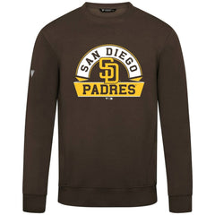 San Diego Padres Levelwear Zane Banner Arch Sweatshirt - Brown Sweatshirts