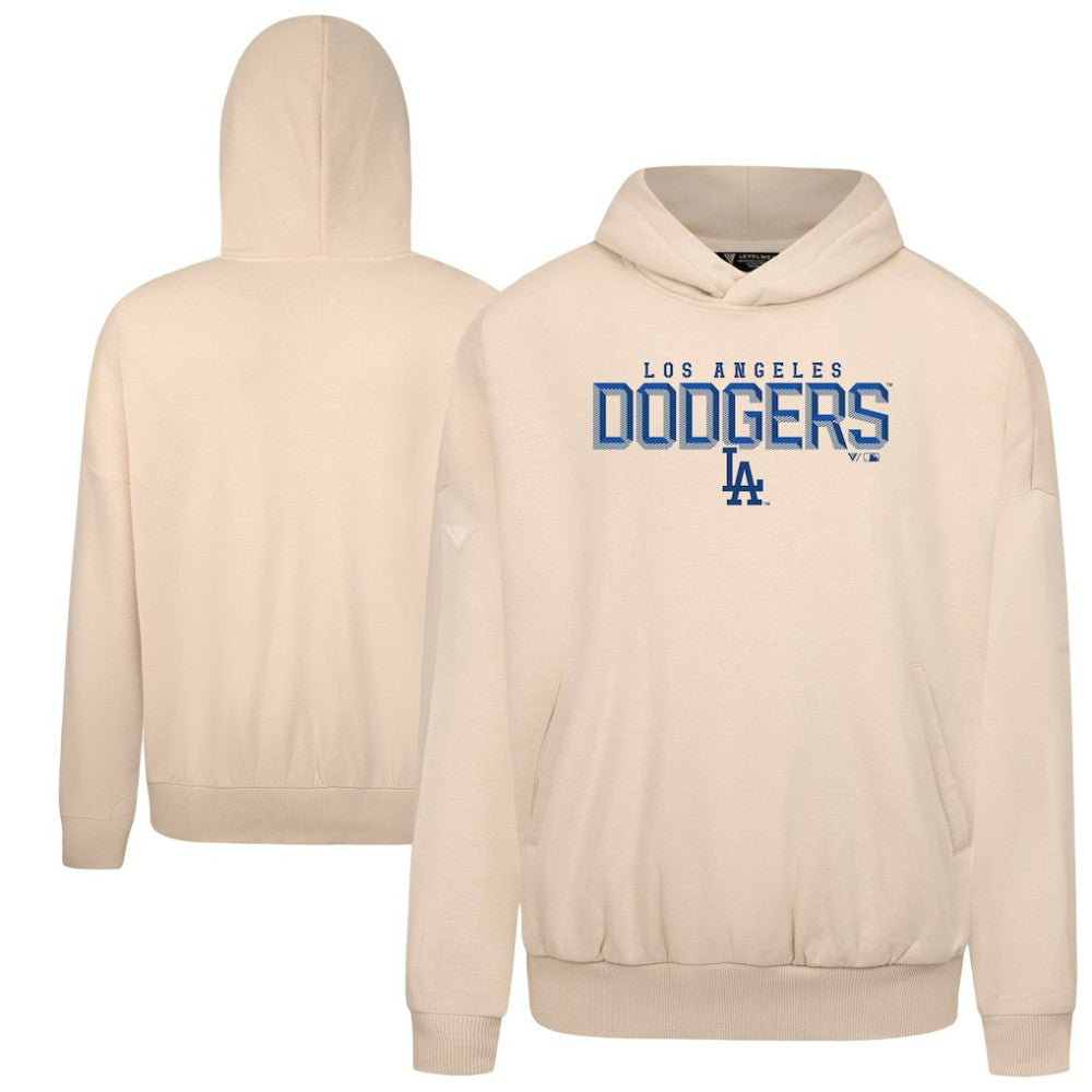 Los Angeles Dodgers Levelwear Contact Carve Hoodie - Khaki Hoodies