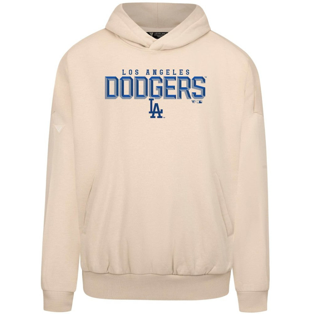 Los Angeles Dodgers Levelwear Contact Carve Hoodie - Khaki Hoodies
