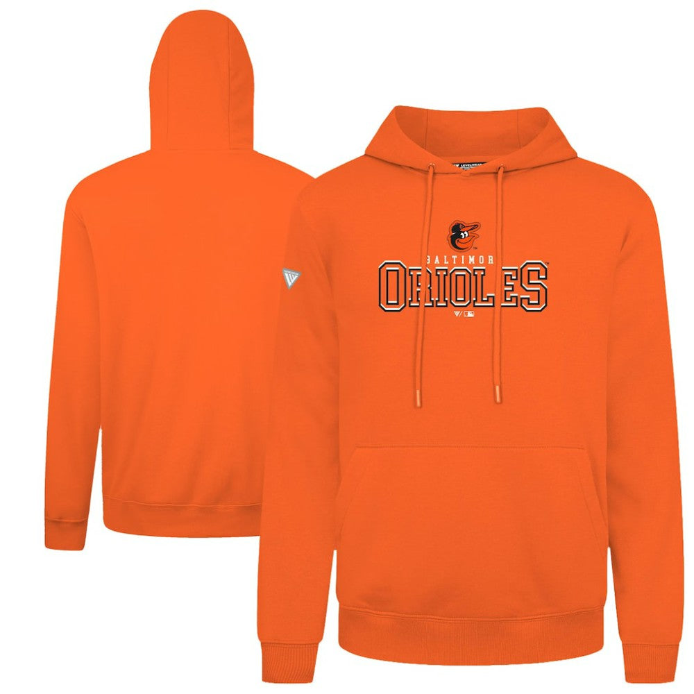 Baltimore Orioles Levelwear Podium Journey Hoodie - Orange Hoodies