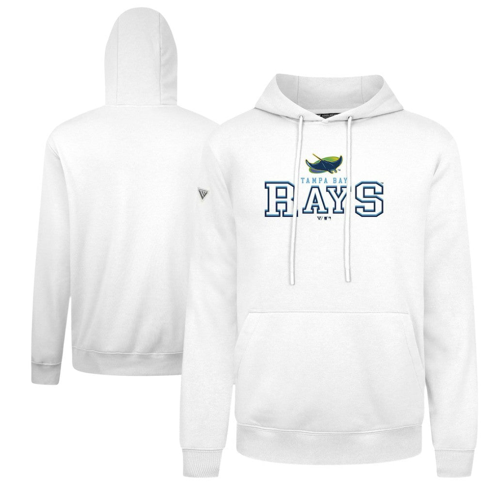Tampa Bay Rays Levelwear Podium Journey Hoodie - White Hoodies