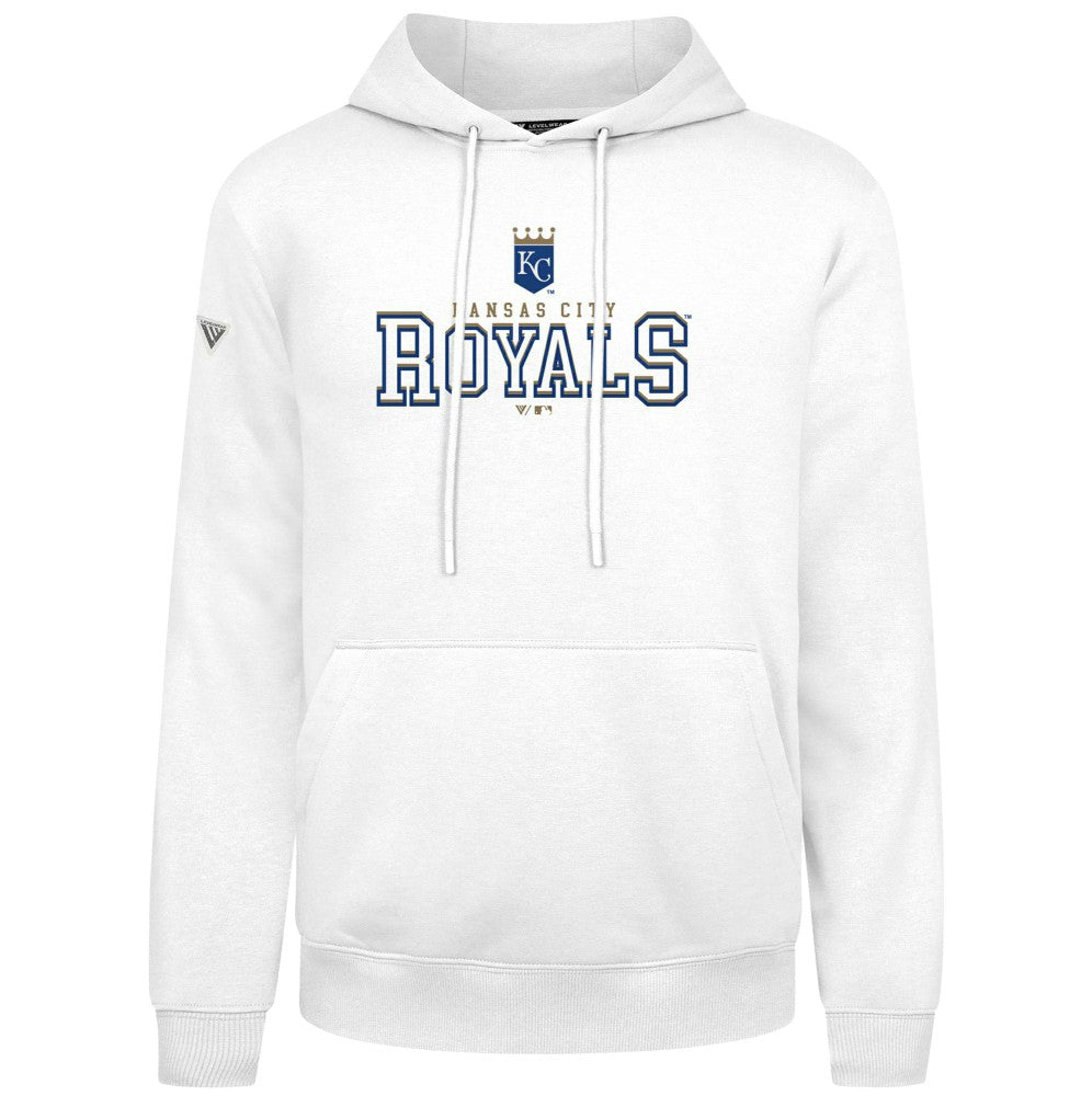 Kansas City Royals Levelwear Podium Journey Hoodie - White Hoodies