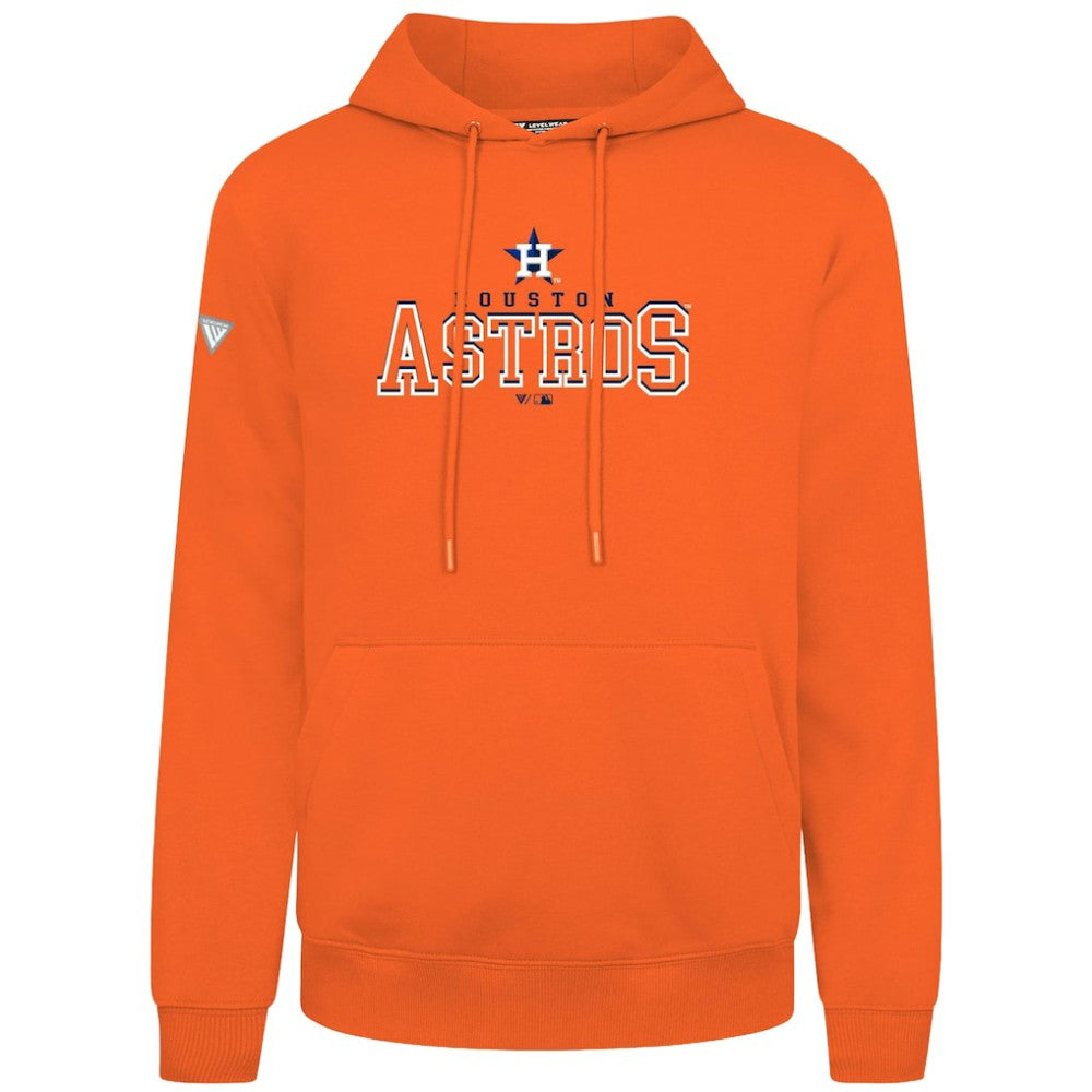 Houston Astros Levelwear Podium Journey Hoodie - Orange Hoodies