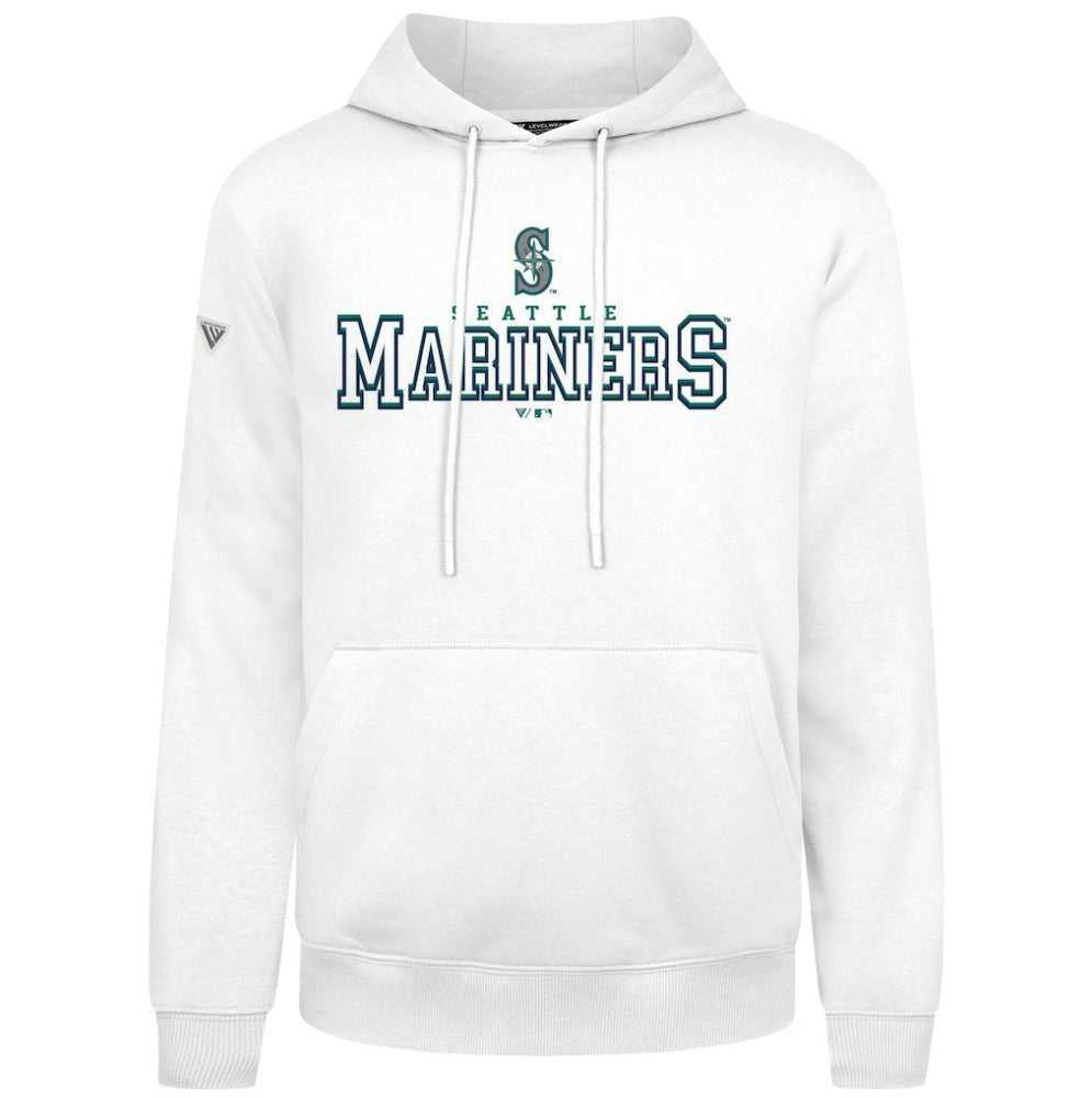 Seattle Mariners Levelwear Podium Journey Hoodie - White Hoodies