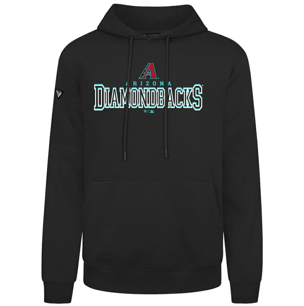 Arizona Diamondbacks Levelwear Podium Journey Hoodie - Black Hoodies