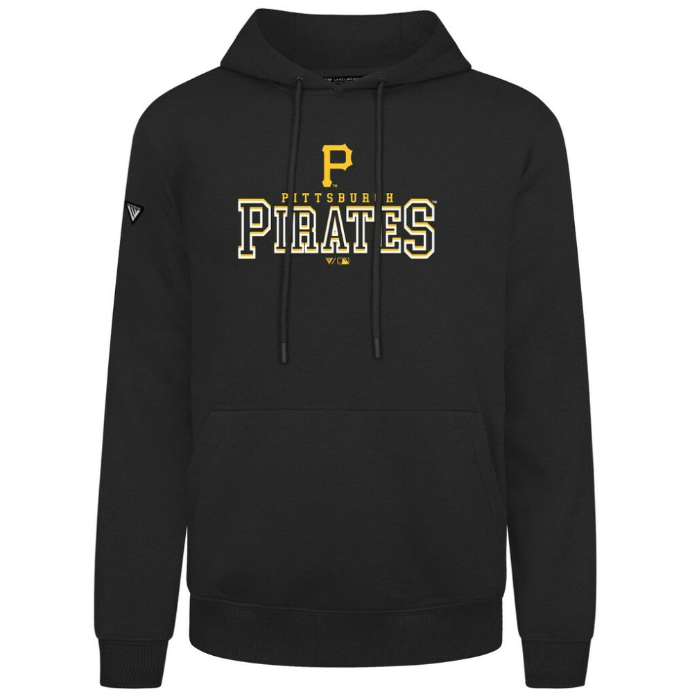 Pittsburgh Pirates Levelwear Podium Journey Hoodie - Black Hoodies
