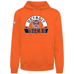 Detroit Tigers Levelwear Podium Banner Arch Hoodie - Orange Hoodies