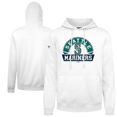 Seattle Mariners Levelwear Podium Banner Arch Hoodie - White Hoodies