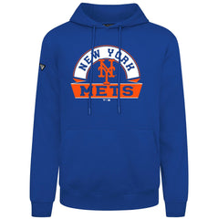 New York Mets Levelwear Podium Banner Arch Hoodie - Royal Hoodies