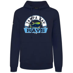 Tampa Bay Rays Levelwear Podium Banner Arch Hoodie - Navy Hoodies