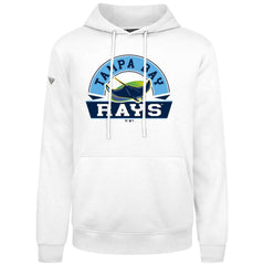 Tampa Bay Rays Levelwear Podium Banner Arch Hoodie - White Hoodies