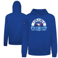 Toronto Blue Jays Levelwear Podium Banner Arch Hoodie - Royal Hoodies
