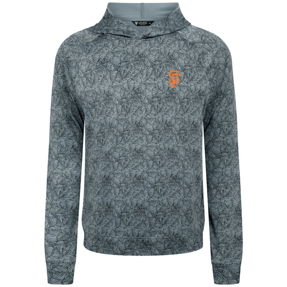 San Francisco Giants Levelwear Albatross Raglan Hoodie - Gray Hoodies