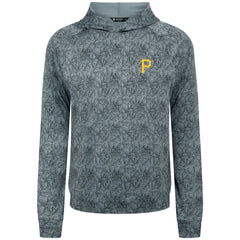 Pittsburgh Pirates Levelwear Albatross Raglan Hoodie - Gray Hoodies