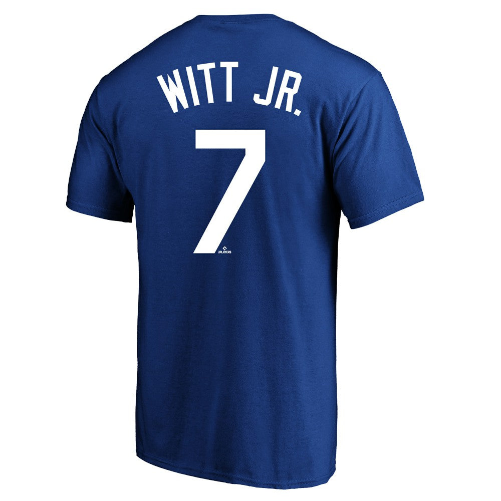 Bobby Witt Jr. Kansas City Royals Fanatics Big & Tall Player Name & Number T-Shirt - Royal T-shirts