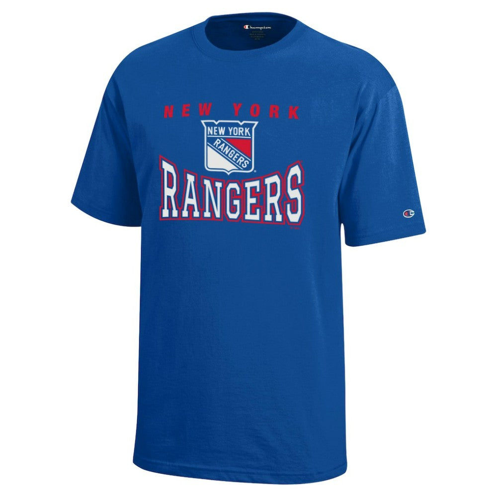 NHL New York Rangers Champion Youth Graphic T-Shirt - Blue