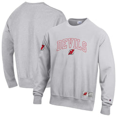 NHL New Jersey Devils Champion Reverse Weave Fleece Sweatshirt - Gray