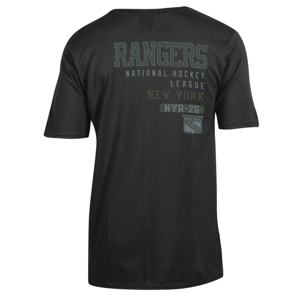 NHL New York Rangers Champion Tonal T-Shirt - Black