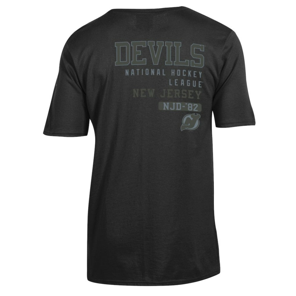 NHL New Jersey Devils Champion Tonal T-Shirt - Black