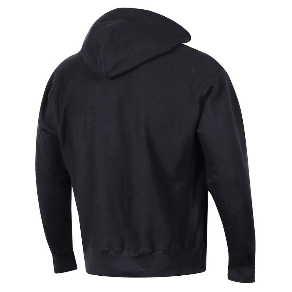 NHL New York Rangers Champion Tonal Reverse Weave Fleece Hoodie - Black