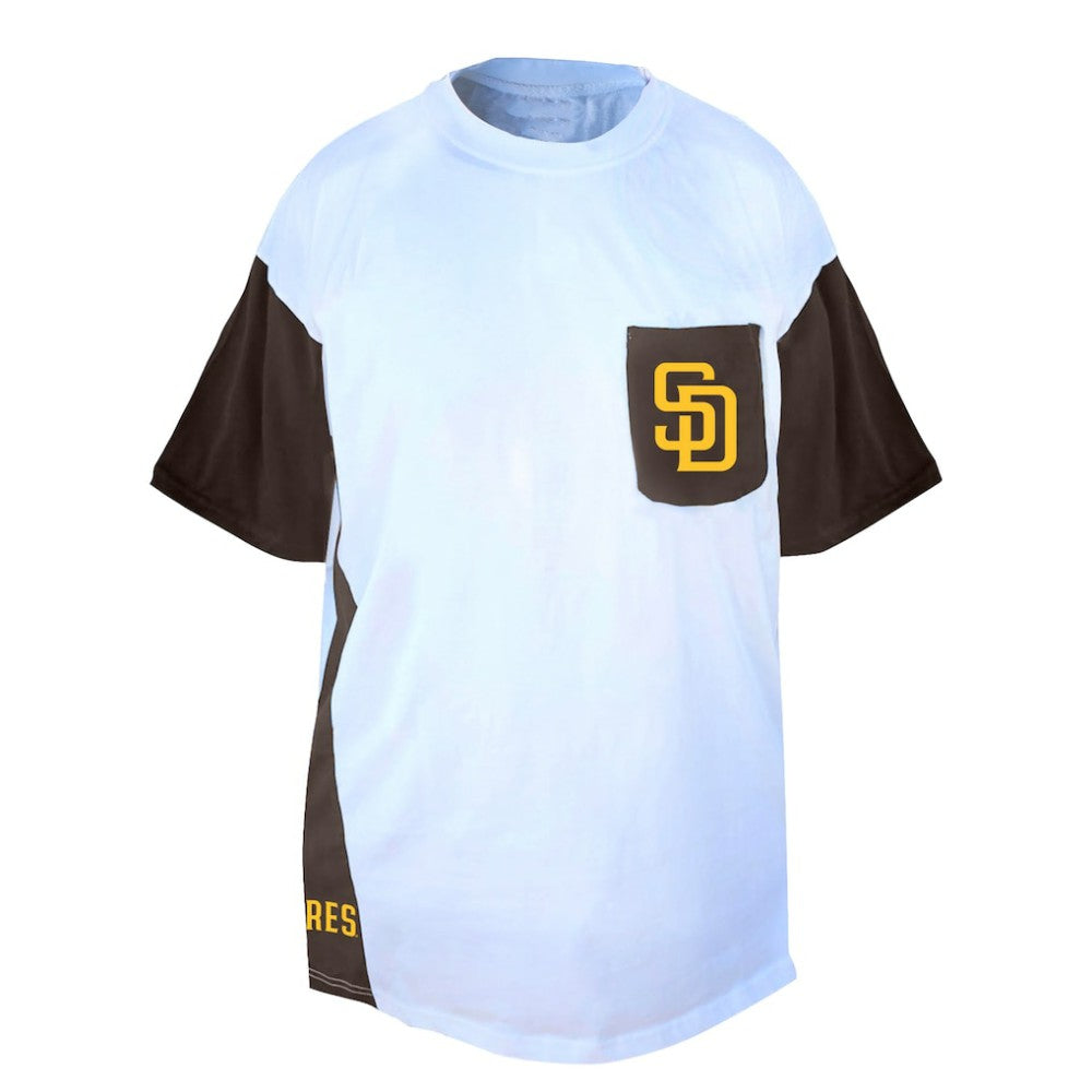 Fernando Tatis Jr. San Diego Padres Profile Big & Tall Player Name & Number T-Shirt - White/Brown T-shirts