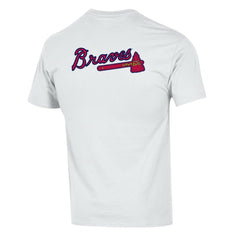 Atlanta Braves Champion 3-Hit Jersey T-Shirt - White Jerseys