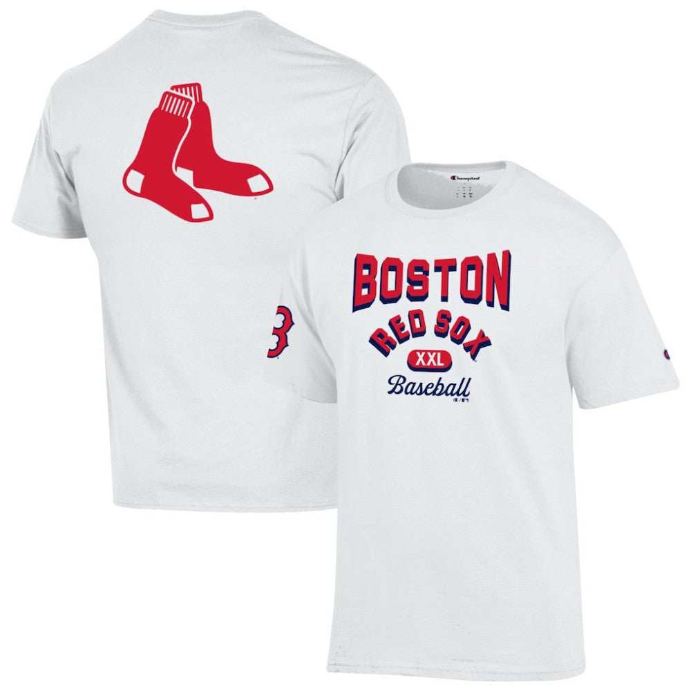 Boston Red Sox Champion 3-Hit Jersey T-Shirt - White Jerseys