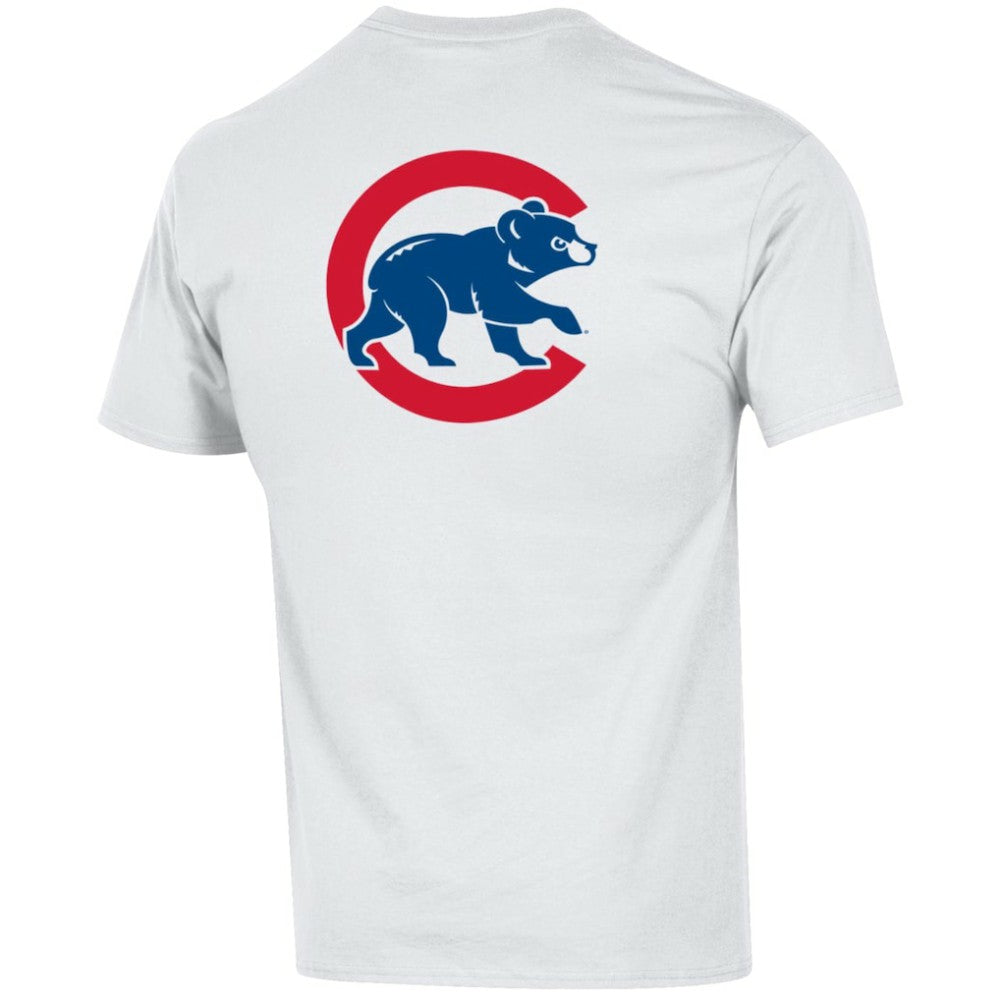 Chicago Cubs Champion 3-Hit Jersey T-Shirt - White Jerseys