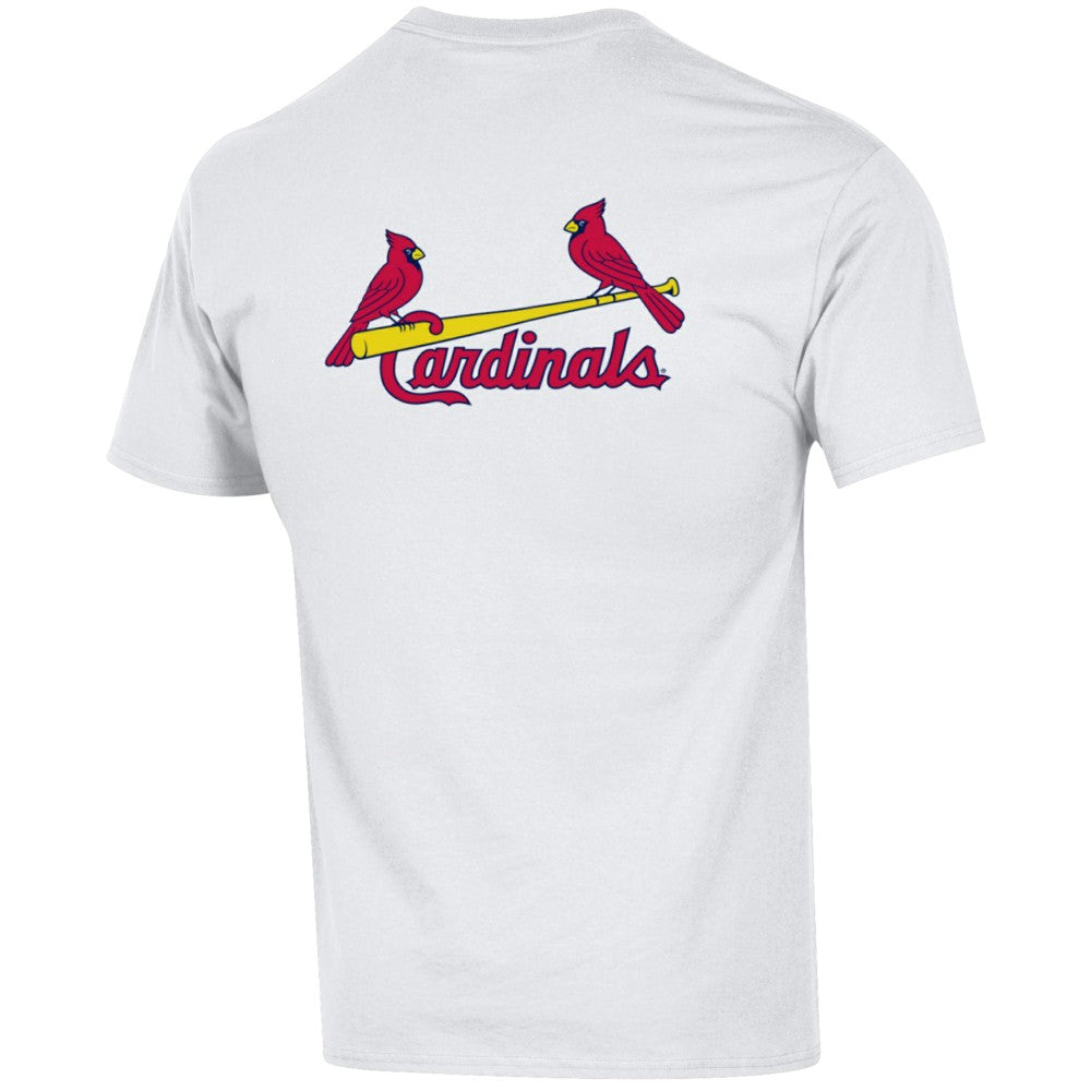 St. Louis Cardinals Champion 3-Hit Jersey T-Shirt - White Jerseys