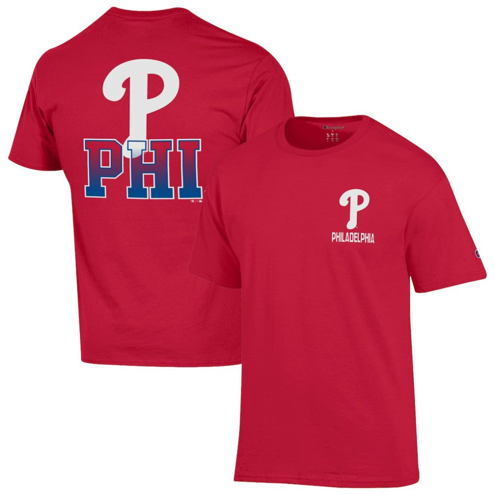 Philadelphia Phillies Champion Jersey T-Shirt - Red Jerseys