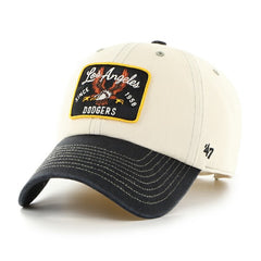 Los Angeles Dodgers '47 Keepsake Collection Clean Up Adjustable Hat - Natural/Black Hats