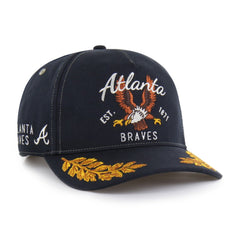 Atlanta Braves '47 Keepsake Collection Adjustable Hitch Hat - Navy Hats