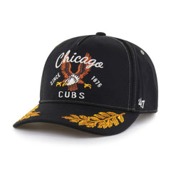 Chicago Cubs '47 Keepsake Collection Adjustable Hitch Hat - Black Hats