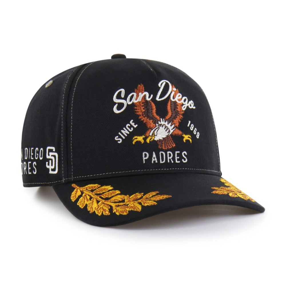 San Diego Padres '47 Keepsake Collection Adjustable Hitch Hat - Black Hats