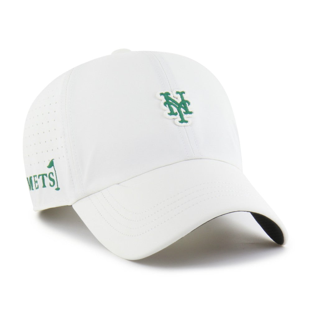 New York Mets '47 Elevated Greens Clean Up Adjustable Hat - White Hats