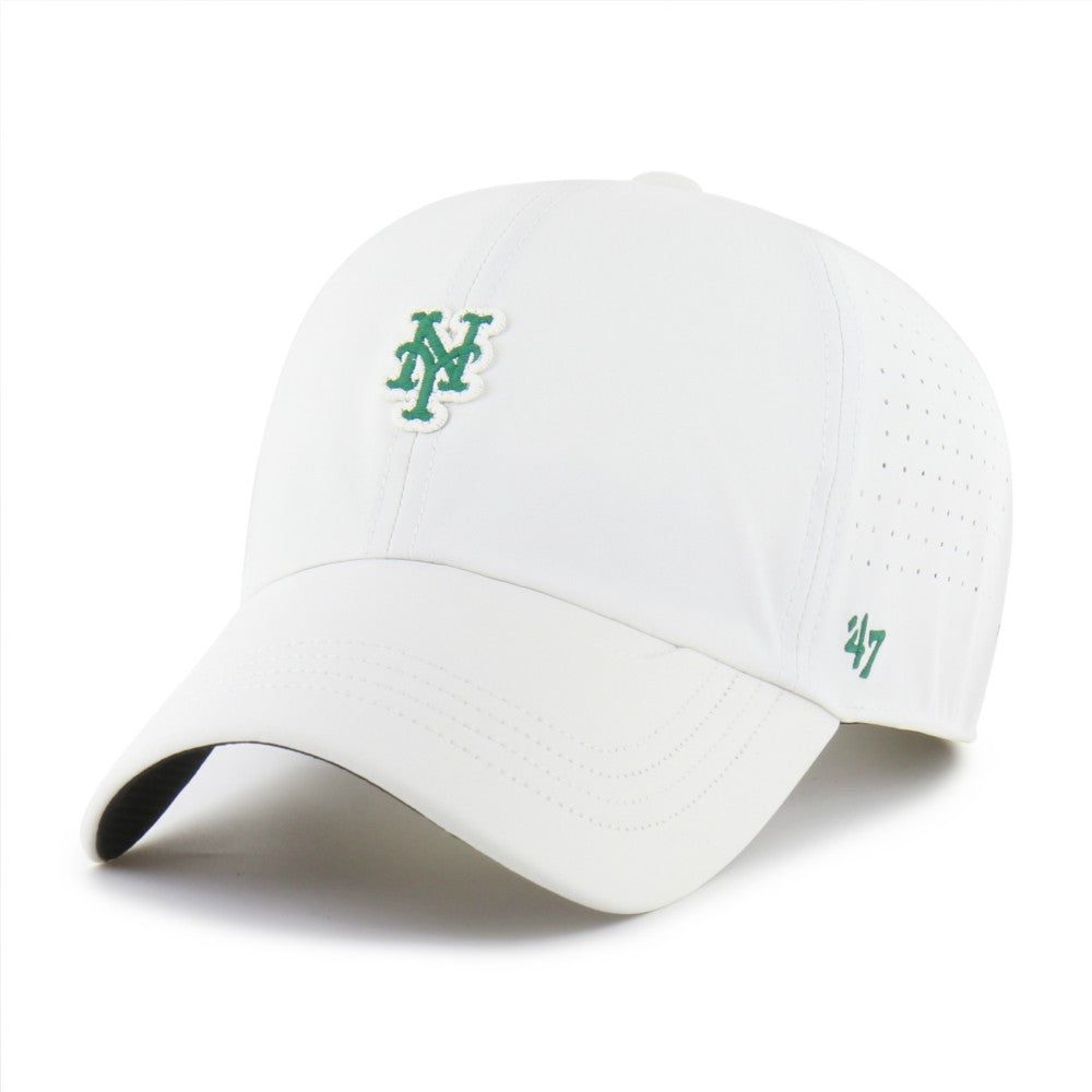 New York Mets '47 Elevated Greens Clean Up Adjustable Hat - White Hats