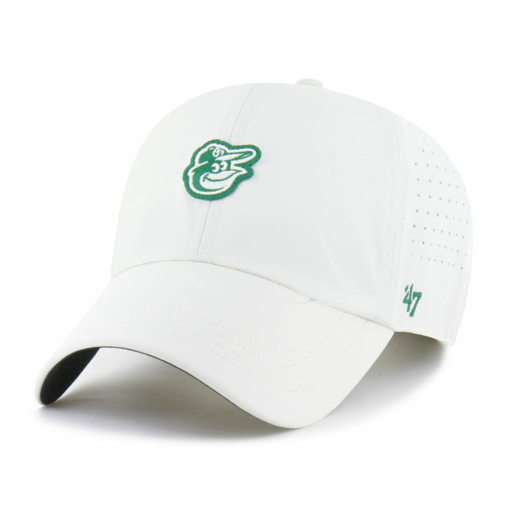 Baltimore Orioles '47 Elevated Greens Clean Up Adjustable Hat - White Hats