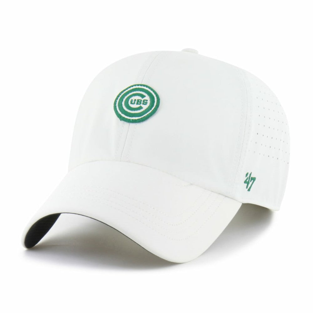 Chicago Cubs '47 Elevated Greens Clean Up Adjustable Hat - White Hats
