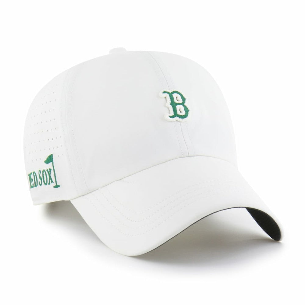 Boston Red Sox '47 Elevated Greens Clean Up Adjustable Hat - White Hats